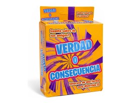 Juego de cartas Verdad o Consecuencia